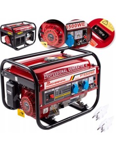 Generador de gasolina Powertech® PT8500WE - Agregado -...