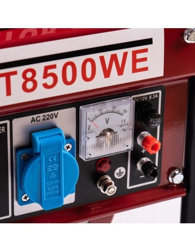 Generador de gasolina Powertech® PT8500WE -...