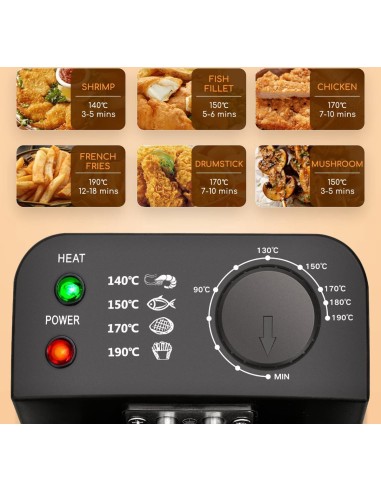 Freidora Royalty Line® EFT2000 - Freidora 3...