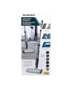 SilverCrest Limpiador de suelos a batería hasta 60 m²...