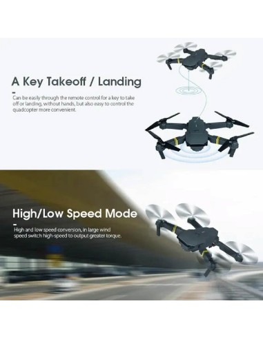Dron con Cámara de Gran Angular y Funciones...