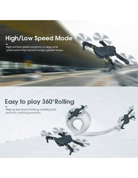 Dron con Cámara de Gran Angular y Funciones Avanzadas 998 PRO