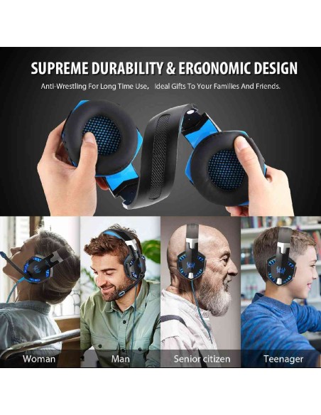 Cascos Auriculares Gaming G2000