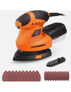 Tacklife PMS02B Lijadora Eléctrica 200W con Base...