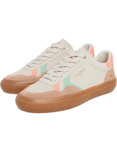 Pepe Jeans Zapatillas Travis Retro woman beige