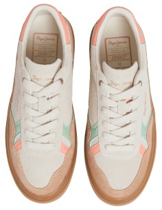 Pepe Jeans Zapatillas Travis Retro woman beige 2
