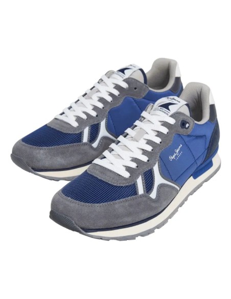 Pepe Jeans Zapatillas Brit Serie M Azul pms 40016-976