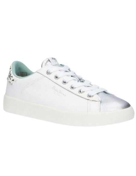 Zapatillas de mujer Pepe Jeans  Kioto fire Blanco PLS 31173-934