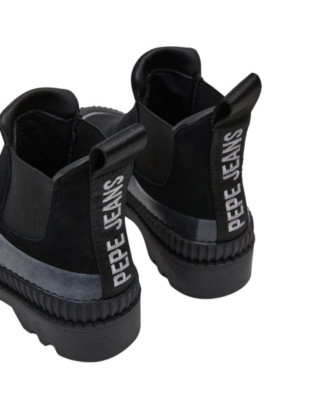 Botines de mujer Pepe Jeans Ascot young Black pls50465-999