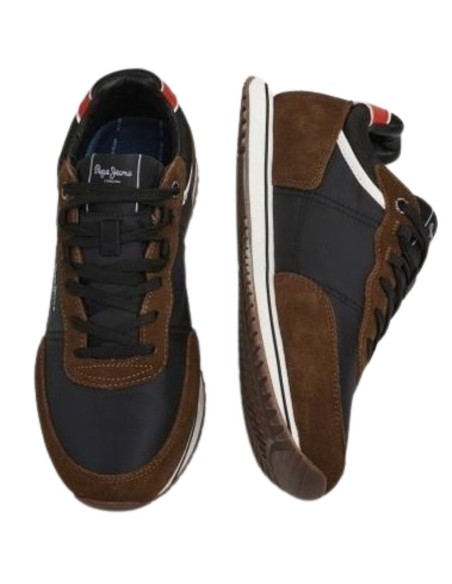 Zapatillas de Hombre Pepe Jeans Tour classic brown pms 30883-878