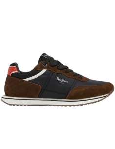 Zapatillas de Hombre Pepe Jeans Tour classic brown pms...