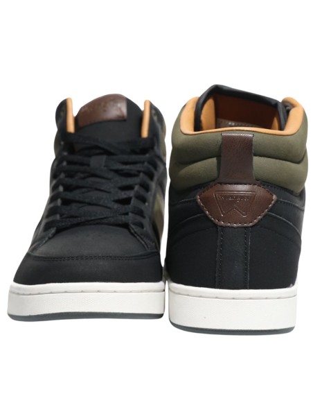 Zapatillas Hombre Wrangler Hardin Men Mid Black 20243006/25Y