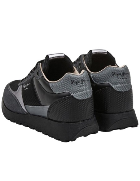 Zapatillas Mujer  Pepe Jeans Dean Square Black PLS 31376-999