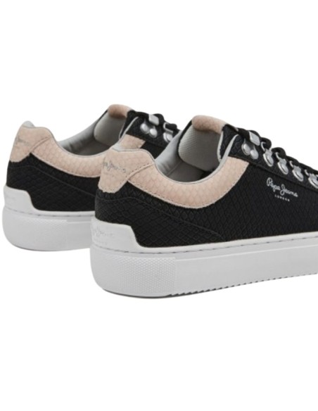 Zapatillas Mujer  Pepe Jeans Adams snake black pls 31405-999