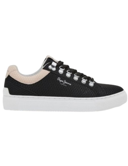Zapatillas Mujer  Pepe Jeans Adams snake black pls 31405-999
