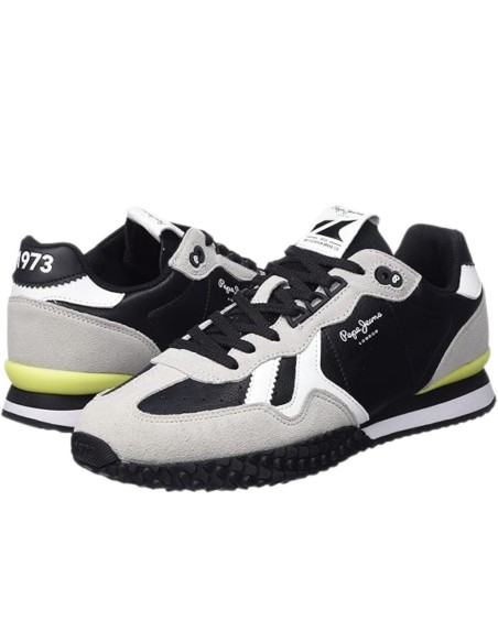 Zapatillas Hombre Pepe Jeans Holland Serie 1 Winter Black  pms 30849-999