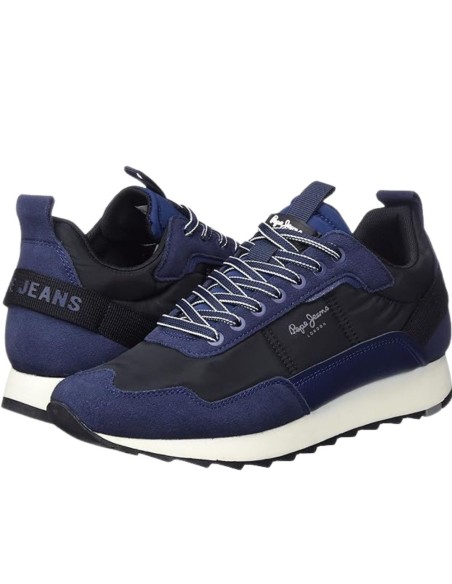 Zapatillas Hombre Pepe Jeans  Slab Trend Run Navy pms 30854-595