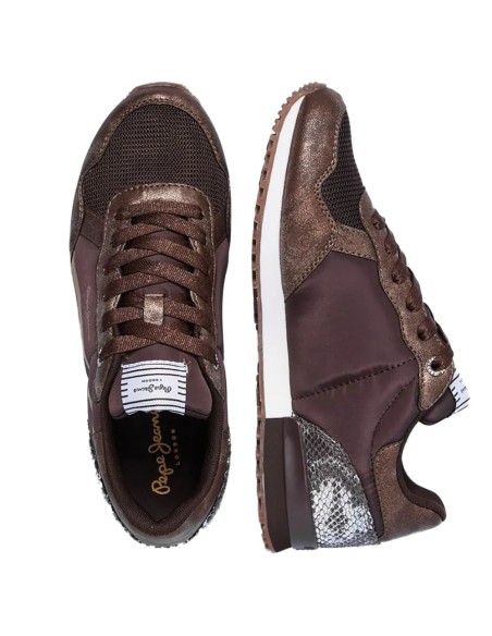 Zapatillas Mujer Pepe Jeans  Archie Top Bronze pls 31205-864
