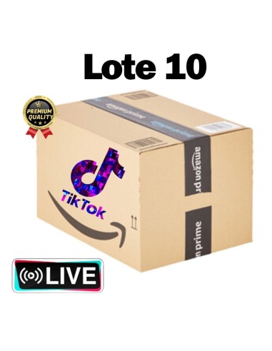 Lote 10 de devoluciones de amazon para Tiktok Live