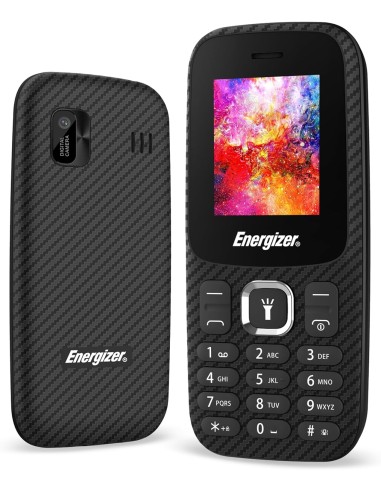 Energizer - Móvil E13-2G - Teléfono Móvil Doble Sim (Mini SIM) - Color Negro